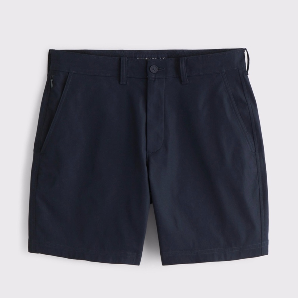 Abercrombie & Fitch Navy Performance Shorts – Size Small (30) – 7” Inseam